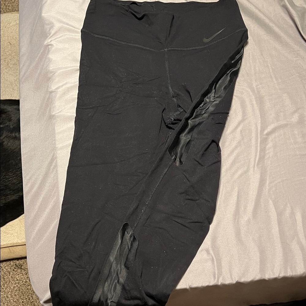 Nike Jet Black Active Leggings